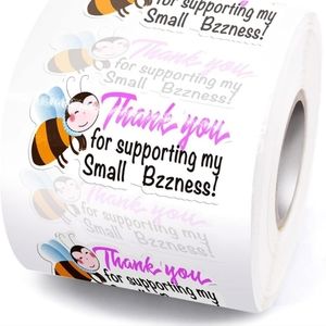 50 ct  Thank You Small Business Stickers for Packages